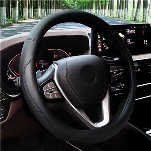 Car Steering Wheel Cover -Universal Car Accessory for Diverse Cars,Leather Cover